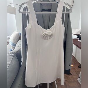 White Mini Dress (Lulus - M)